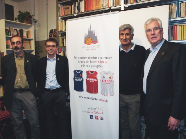 I "ragazzi" del "museo": Alessandro De Mori, Stefano Bertani, Mauro Gurioli e Giorgio Papetti